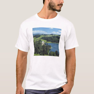 Europa, Oostenrijk, Fuschl. Schloss Fuschl Kasteel T-shirt