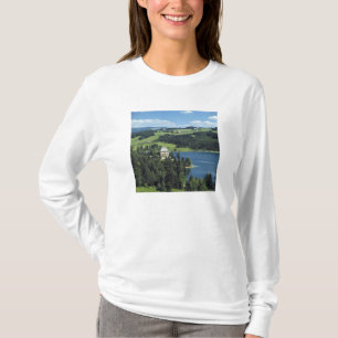 Europa, Oostenrijk, Fuschl. Schloss Fuschl Kasteel T-shirt