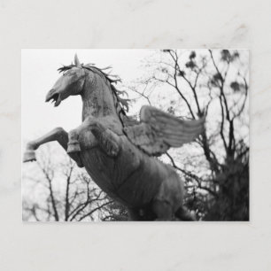 Europa, Oostenrijk, Salzburg. Beeld van gevleugeld Briefkaart