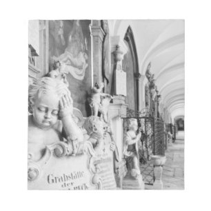Europa, Oostenrijk, Salzburg. Cherubijn en monumen Notitieblok