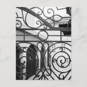 Europa, Oostenrijk, Salzburg. Detail van metalen h Briefkaart