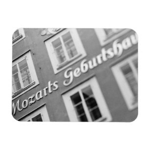 Europa, Oostenrijk, Salzburg. Mozart's geboortepla Magneet
