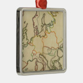 Europa per religie 2 metalen ornament (Rechts)