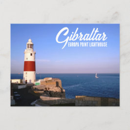Europa Point Lighthouse in Gibraltar Briefkaart