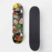 Europa, Portugal. Historische stad Sintra. 2 Skateboard (Voorkant)