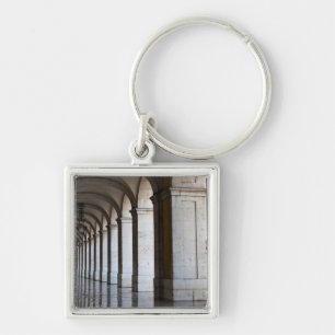 Europa, Portugal, Lissabon. Zuilen van de Arcade Sleutelhanger