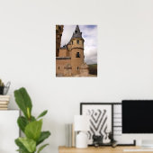 Europa, Portugal, Sintra. Nationaal Pena Poster (Thuiskantoor)