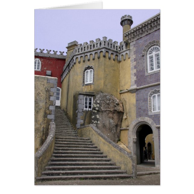 Europa, Portugal, Sintra. Pena National 2 (Voorkant)