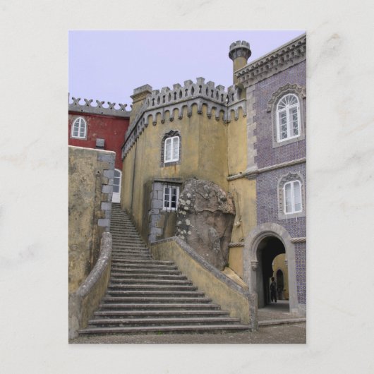 Europa, Portugal, Sintra. Pena National 2 Briefkaart (Voorkant)