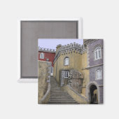 Europa, Portugal, Sintra. Pena National 2 Magneet (Voorkant / Achterkant)
