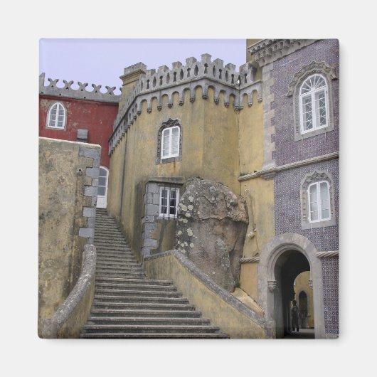 Europa, Portugal, Sintra. Pena National 2 Magneet (Voorkant)