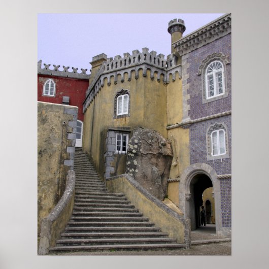 Europa, Portugal, Sintra. Pena National 2 Poster (Voorkant)