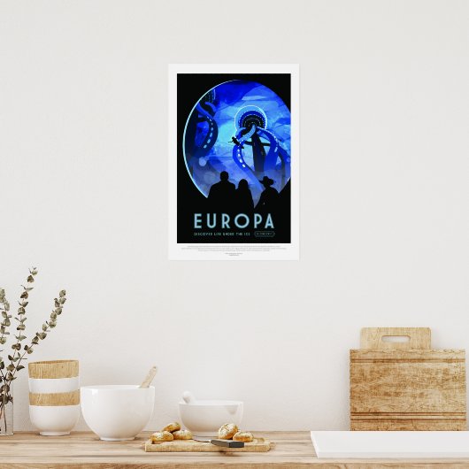 Europa, reisposter poster (Keuken)