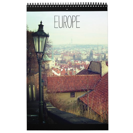 europa reist kalender (Hoes)