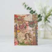 Europa Reizen Vintage Europees Parijs Frankrijk Ku Briefkaart (Staand voorkant)