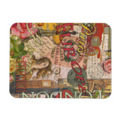 Europa Reizen Vintage Europees Parijs Frankrijk Ku Magneet (Horizontaal)