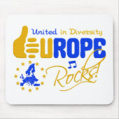 Europa Rocks! mousepad Muismat (Voorkant)