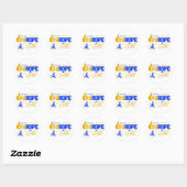 Europa Rocks! stickers - kies stijl (Vel)