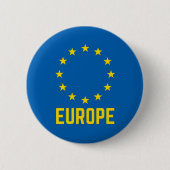 Europa Ronde Button 5,7 Cm (Voorkant)