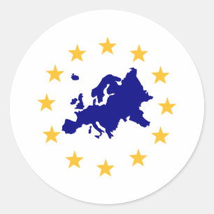 Europa Ronde Sticker