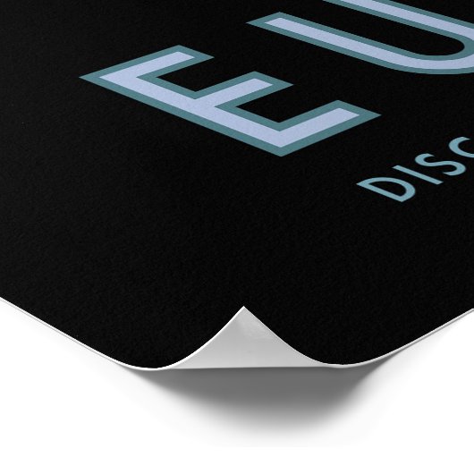 Europa - ruimtestation poster (Hoek)