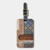 Europa, Spanje, Andalusië, Granada, Alhambra Bagagelabel (Voorkant verticaal)