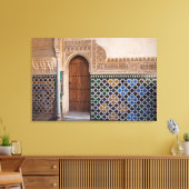 Europa, Spanje, Andalusië, Granada, Alhambra Canvas Afdruk (Insitu (Woonkamer))