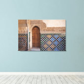 Europa, Spanje, Andalusië, Granada, Alhambra Canvas Afdruk (Insitu (Houten vloer))