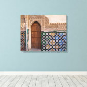 Europa, Spanje, Andalusië, Granada, Alhambra Canvas Afdruk (Insitu (Houten vloer))