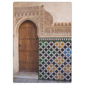 Europa, Spanje, Andalusië, Granada, Alhambra Klembord (Achterkant)