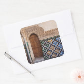 Europa, Spanje, Andalusië, Granada, Alhambra Vierkante Sticker (Envelop)