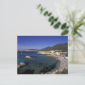 Europa, Spanje, Balearen, Ibiza, Cala de Briefkaart (Staand voorkant)