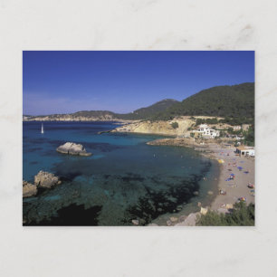 Europa, Spanje, Balearen, Ibiza, Cala de Briefkaart
