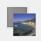 Europa, Spanje, Balearen, Ibiza, Cala de Magneet (Voorkant / Achterkant)