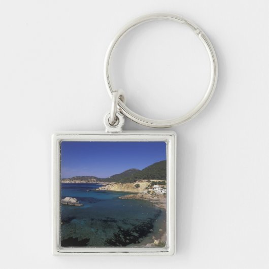 Europa, Spanje, Balearen, Ibiza, Cala de Sleutelhanger (Voorkant)