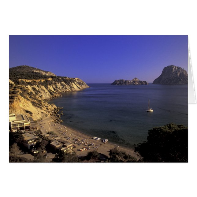Europa, Spanje, Balearen, Ibiza, Cala d'Hort (Voorkant Horizontaal)