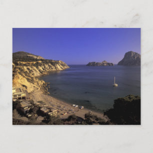 Europa, Spanje, Balearen, Ibiza, Cala d'Hort Briefkaart
