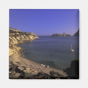 Europa, Spanje, Balearen, Ibiza, Cala d'Hort Magneet