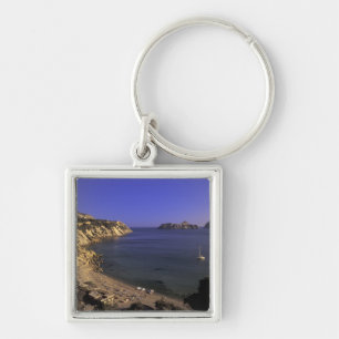 Europa, Spanje, Balearen, Ibiza, Cala d'Hort Sleutelhanger