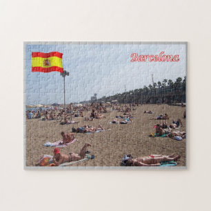 Europa - Spanje - Barcelona - Legpuzzel