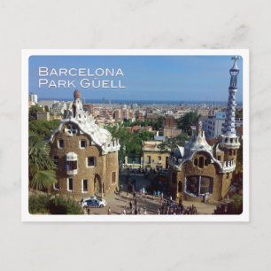 Europa - Spanje - Barcelona - Park Güell - Briefkaart