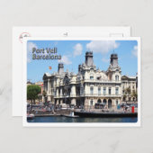 Europa - Spanje - Barcelona - Port Vell - Briefkaart (Voorkant / Achterkant)
