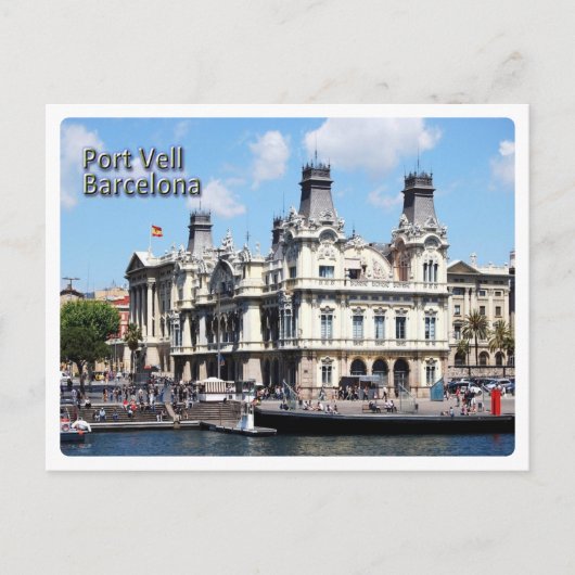 Europa - Spanje - Barcelona - Port Vell - Briefkaart (Voorkant)