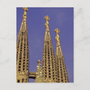 Europa, Spanje, Barcelona Sagrada Familia Briefkaart