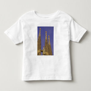 Europa, Spanje, Barcelona Sagrada Familia Kinder Shirts