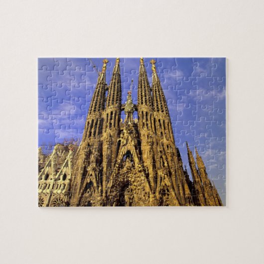 Europa, Spanje, Barcelona, Sagrada Familia Legpuzzel (Horizontaal)