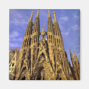 Europa, Spanje, Barcelona, Sagrada Familia Magneet