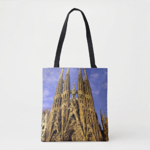Europa, Spanje, Barcelona, Sagrada Familia Tote Bag