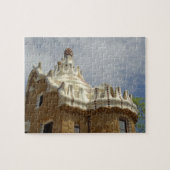 Europa, Spanje, Catalonië, Barcelona. Park Guell, Legpuzzel (Horizontaal)