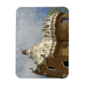 Europa, Spanje, Catalonië, Barcelona. Park Guell, Magneet (Verticaal)
